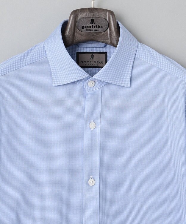 GOTAIRIKU 【ニット素材】ハイパフォーマンスジャージシャツ サックスブルー系8