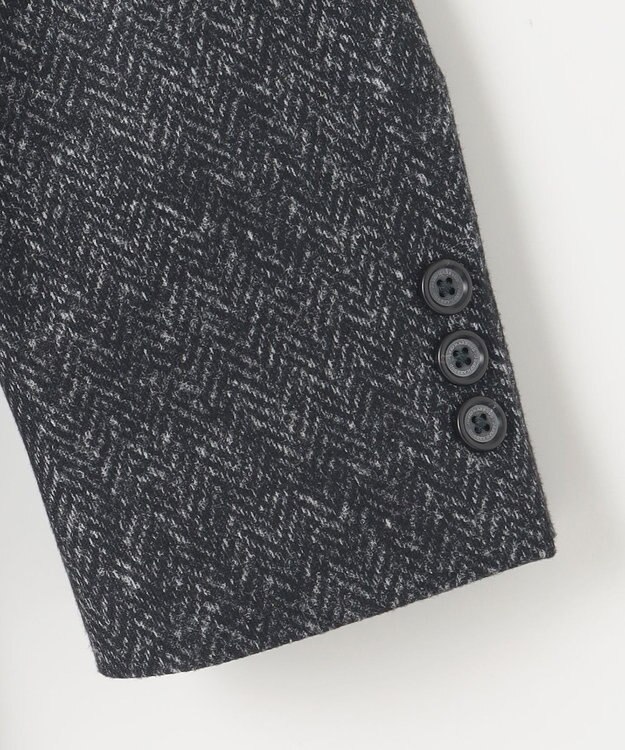 JOSEPH ABBOUD 【ストレッチ】フランネルジャージ ジャケット グレー系7