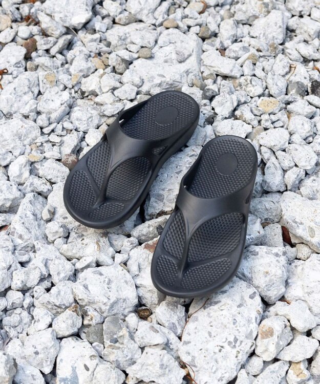 WEGO ラバーサンダル ブラック