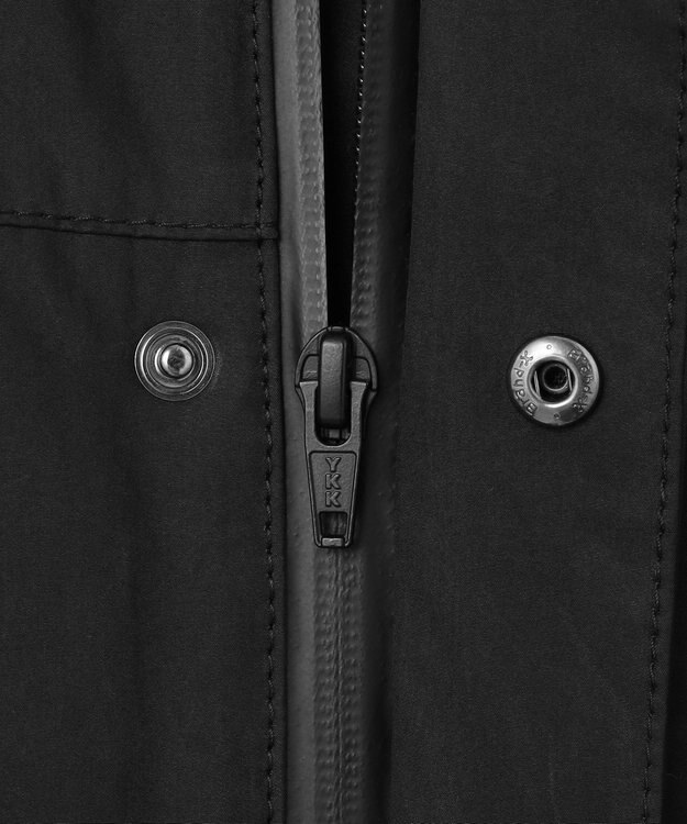 JOSEPH HOMME 【WEB限定】パウダーピーチクロス ナイロンコート ブラック系