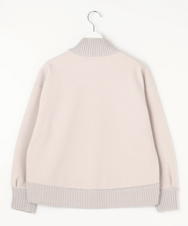 J.PRESS LADIES S ニードルパンチ ハイネック カットソー ベージュ系