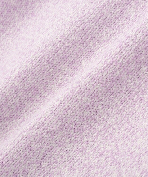 earth music&ecology サイドリボンカシュクールニット Lilac