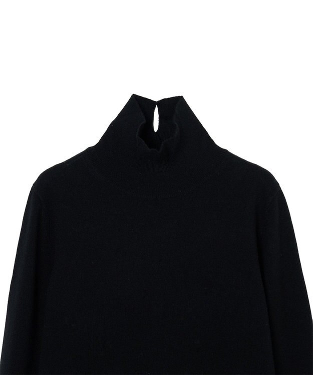 JOSEPH 【WEB&OUTLET限定・洗える】ライトウールカシミヤ　ハイネックニット Black
