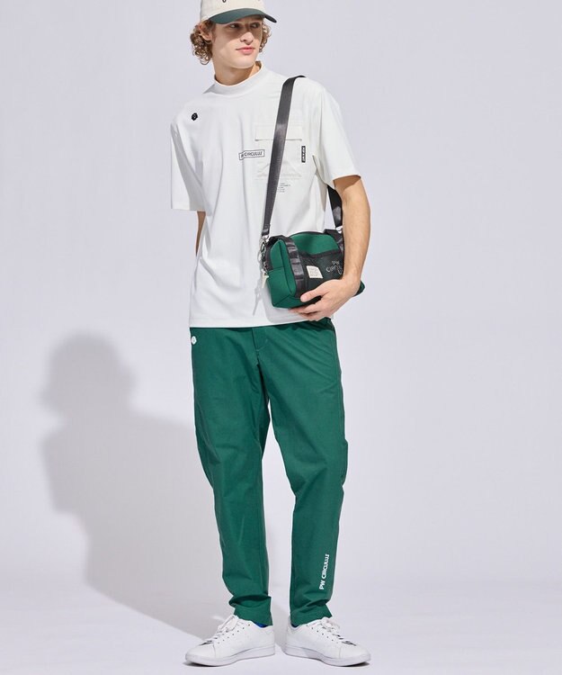 PW CIRCULUS 【UNISEX】PWロゴカートポーチ ゴルフ グリーン系