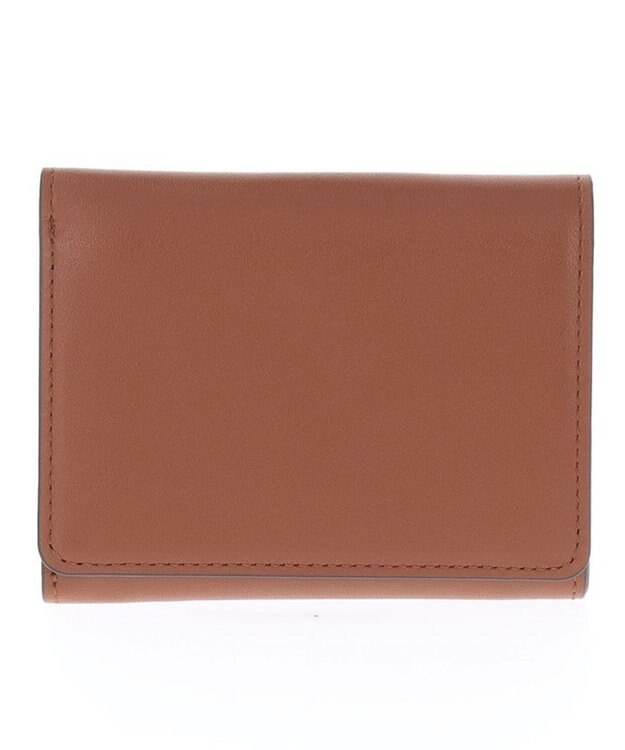 LANVIN en Bleu ヴィジュ 三つ折り財布 キャメル