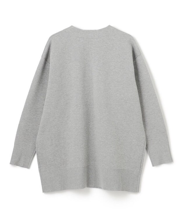 UNFILO スポンジニット カーディガン グレー