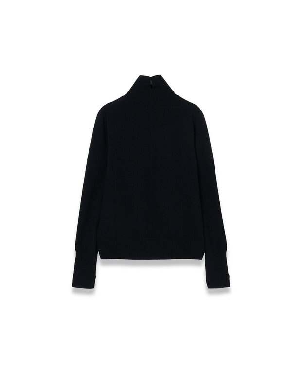 JOSEPH 【WEB&OUTLET限定・洗える】ライトウールカシミヤ　ハイネックニット Black