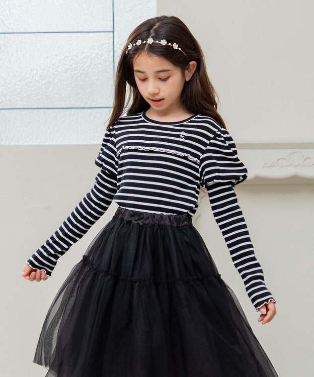 組曲 KIDS 【Fサイズ】フラワービジュー カチューシャ オフホワイト系