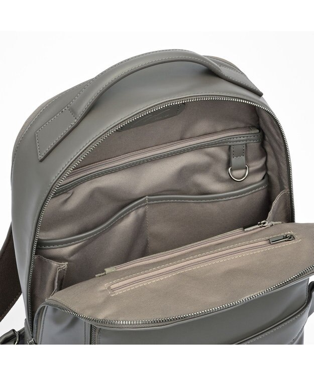 ACE BAGS & LUGGAGE W&.Day/Night ティルカ ラウンドリュック A4サイズ 14.0インチPC収納 19182 ダブルアンドデイナイト チャコールグレー