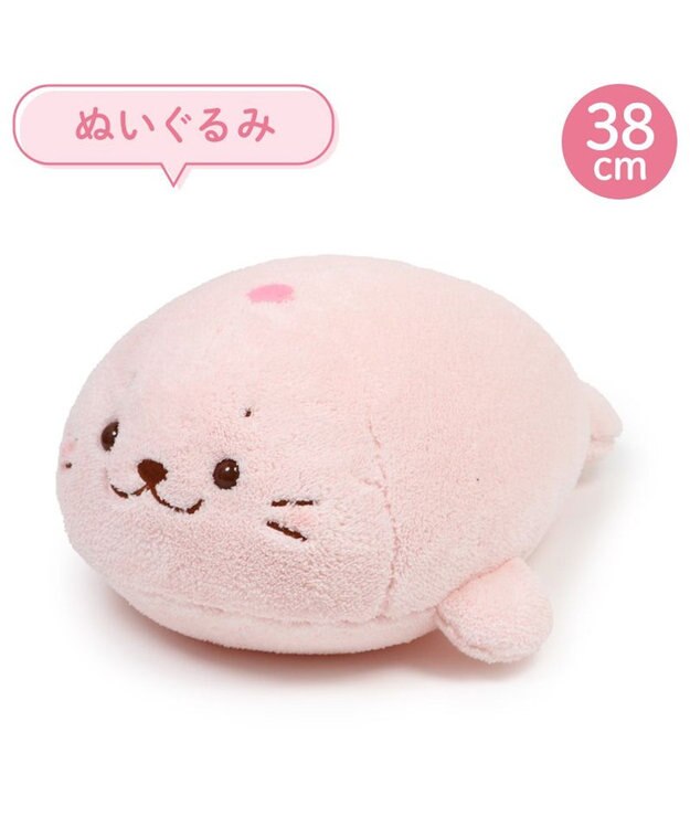 Mother garden しろたん ぬいぐるみ 《桜 ふんわり》 38cm 桜ふんわりぬいぐるみ