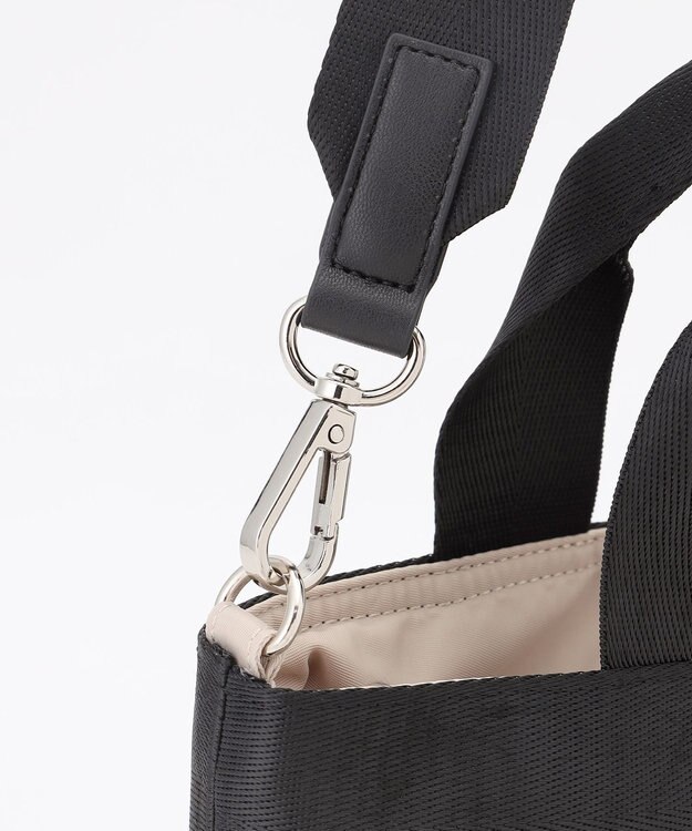 UNFILO ナイロン ミニトートバッグ ベージュ