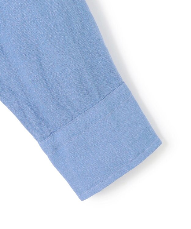 J.PRESS MEN 【洗える】リネントロピカル シャツ / レギュラー ブルー系