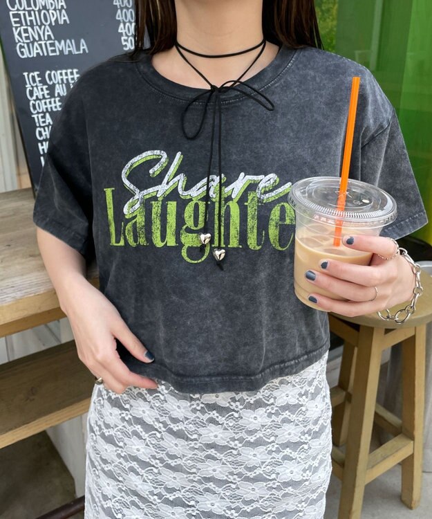 WEGO ヴィンテージウォッシュショートT スミクロ