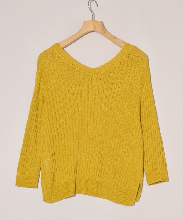 ONWARD Reuse Park 【23区】ニット春夏 イエロー