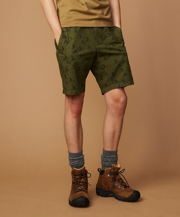 JOSEPH ABBOUD MOUNTAIN 【サスティナブル・ソフト・男女兼用】Teeamu Jarviコラボショーツ カーキ系5