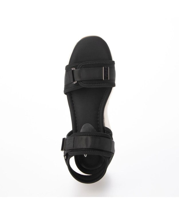 ing <ing>厚底スポーツサンダル ブラック