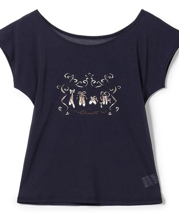 Chacott Ｔシャツ ネイビー