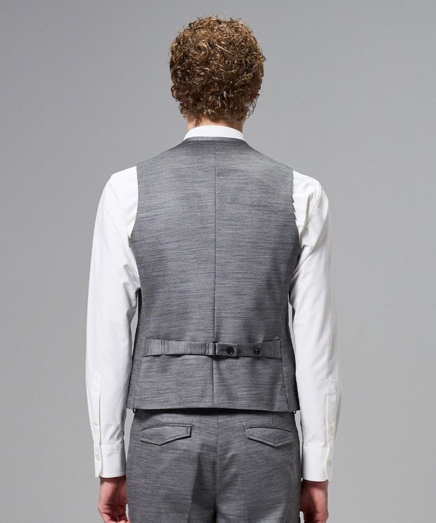 JOSEPH HOMME スプリングウールジャージー   ジレ ライトグレー系