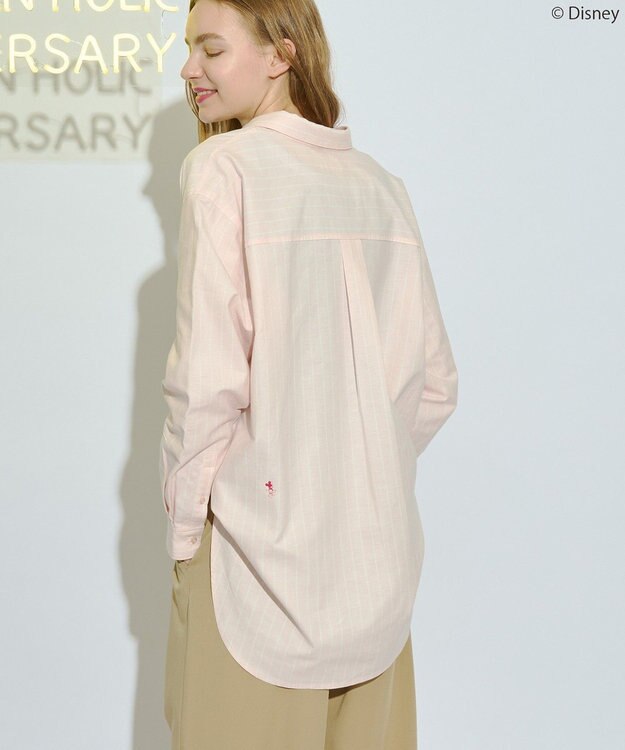 AMERICAN HOLIC 【Mickey&Friends】ボタンダウンシャツ Pink