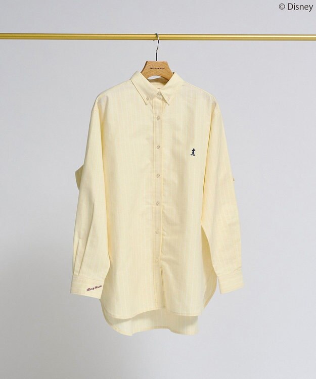 AMERICAN HOLIC 【Mickey&Friends】ボタンダウンシャツ Yellow