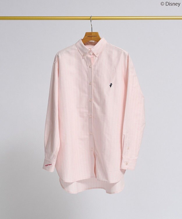AMERICAN HOLIC 【Mickey&Friends】ボタンダウンシャツ Pink