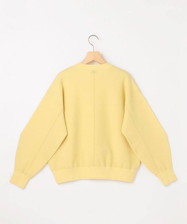 組曲 L 【先行予約】オーガンスウェット ニット スプレーイエロー系