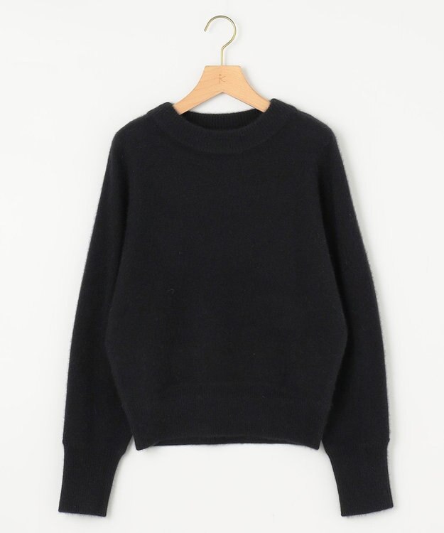 組曲 FOXミックス ニット ブラック系