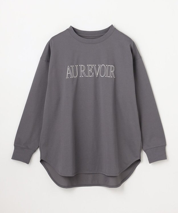 ANY 【Sサイズあり】アソートロゴルーズTシャツ スレート