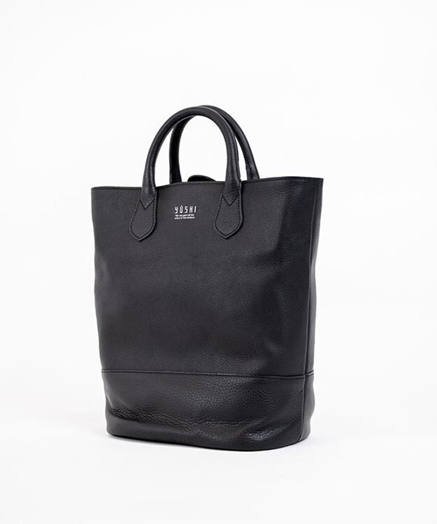 YUSHI EPICE-2WAY BAKETSU SHOULDER ハンドバッグ ショルダーバッグ 2WAY ライトグレー