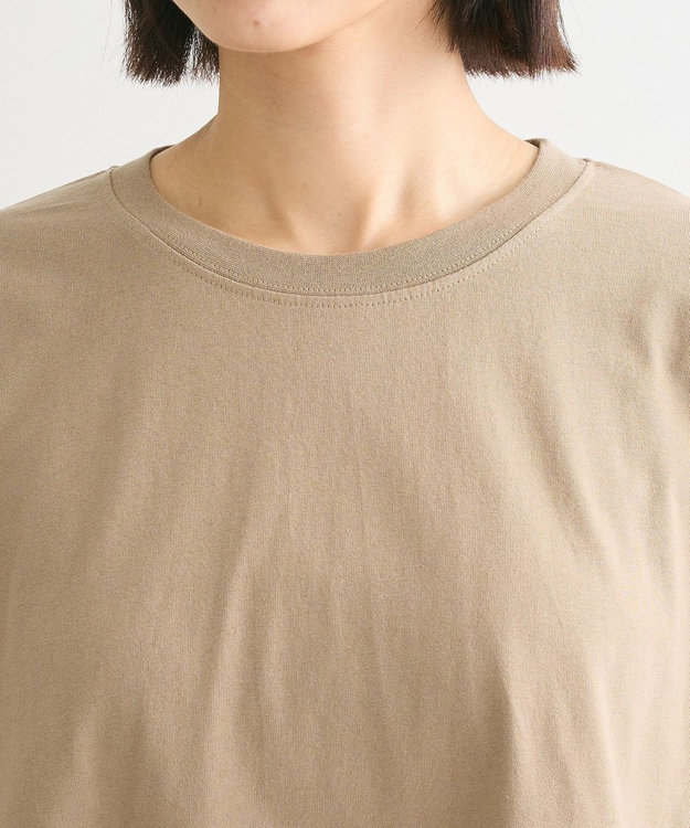 Green Parks ＳＥＴ２点　チュールベスト＋ロンＴＥＥ Gray Beige