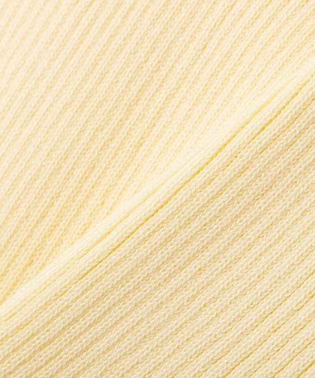 earth music&ecology バイカラーヘンリーネックニットプルオーバー Light Yellow