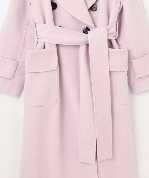 GRACE CONTINENTAL リバートレンチコート ピンク