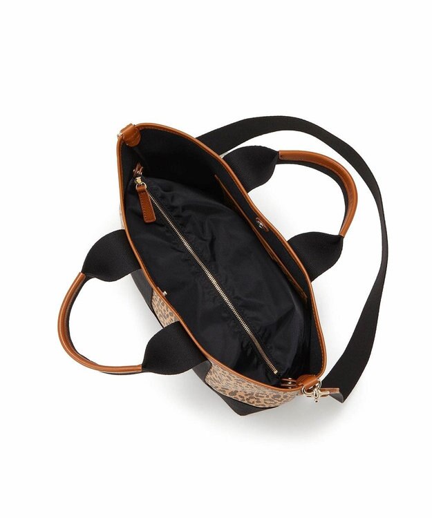 TOPKAPI 【Breath TOPKAPI】SCOTCH GRAIN スコッチグレイン 2wayトート バッグ M レオパード ベージュ