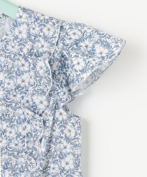 TOCCA 【LIBERTY社オリジナル素材】【洗える！】FLORAL STORY ブラウス ブルー系5