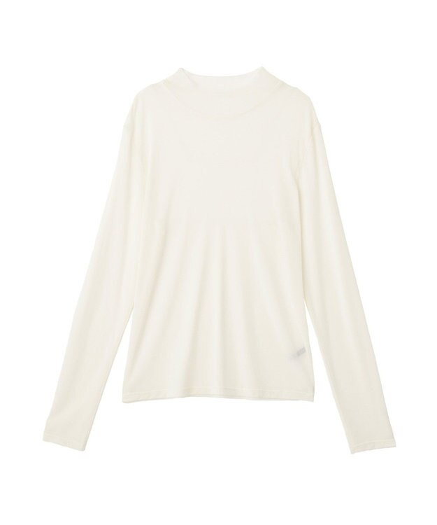 YECCA VECCA ハイネックシアートップス Off White