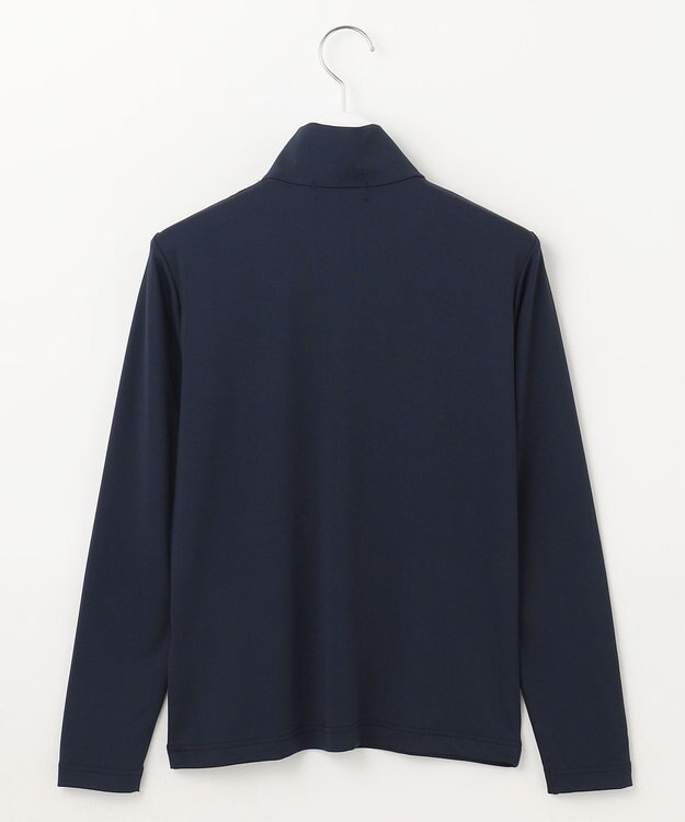 23区GOLF 【WOMEN】ソフトクール ハーフジップ ネイビー系