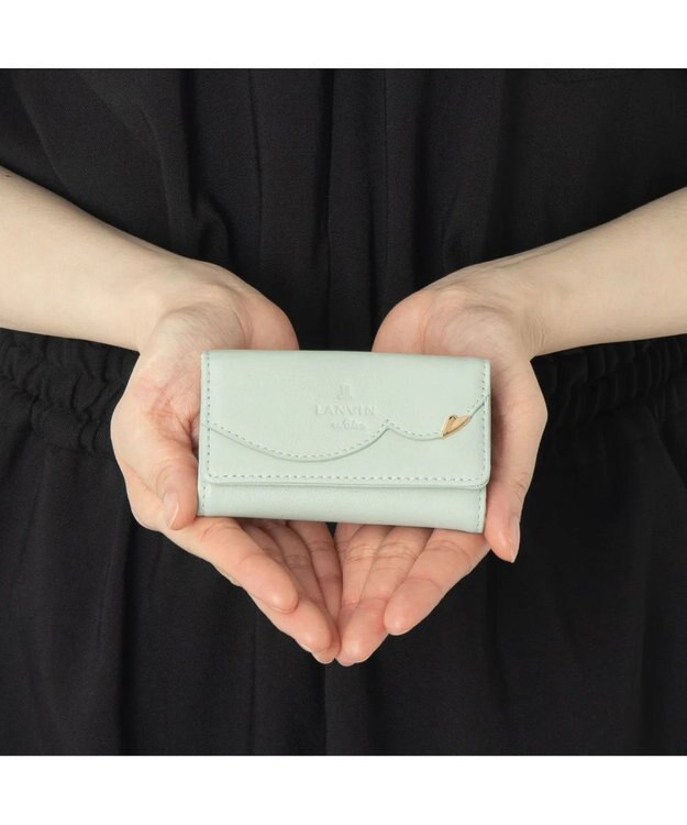 LANVIN en Bleu デクール キーケース ミント
