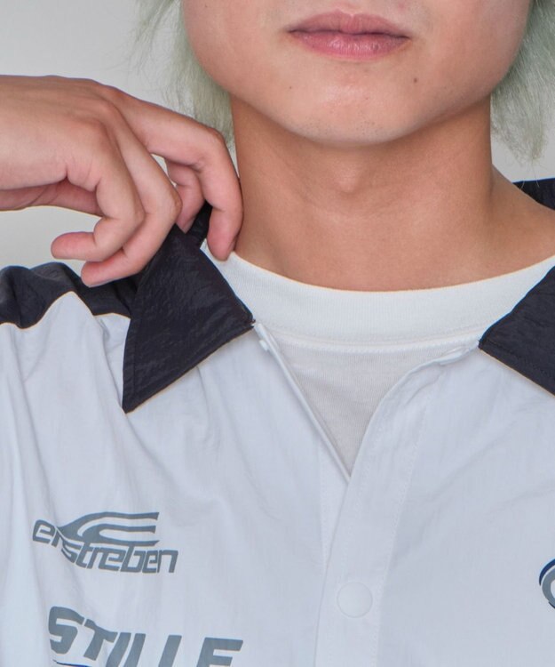 WEGO 【ユニセックス着用ITEM】ラグラングラフィックシャツ（SS） ブラックその他