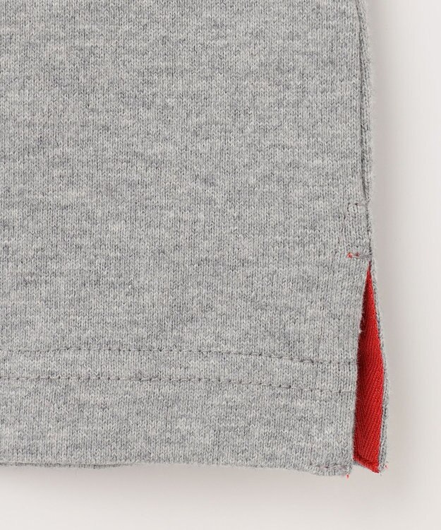 J.PRESS KIDS 【140-170cm】柄襟ラガー 長袖ポロシャツ グレー系