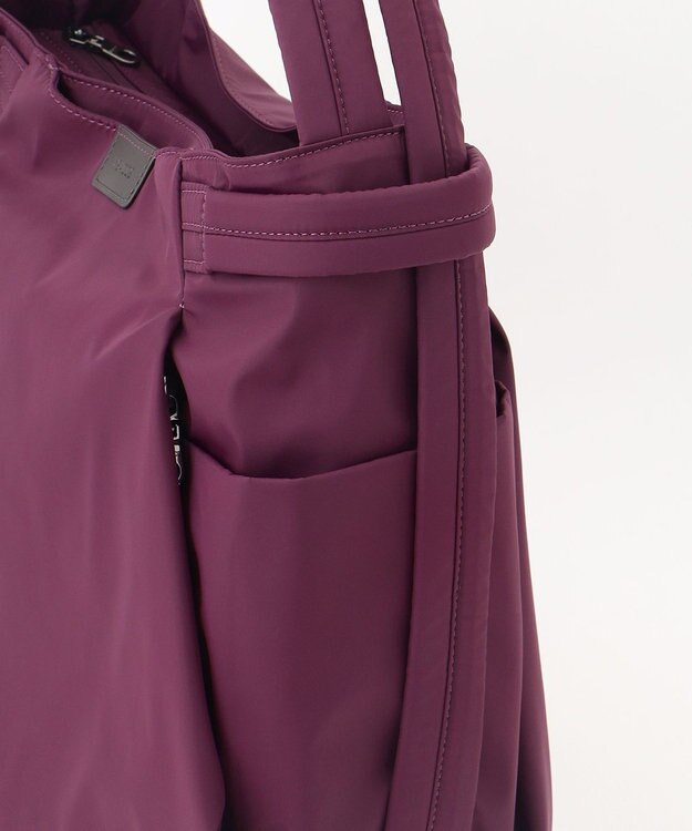 Y'SACCS 【ナイロンタフタ】トラベルショルダーリュック mini パープル