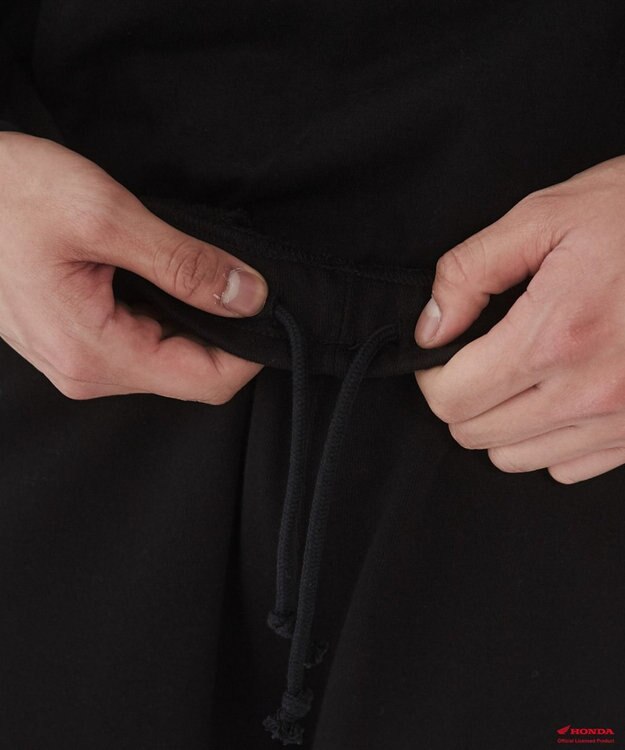 WEGO 別注Hondaグラフィックスウェットパンツ ブラック