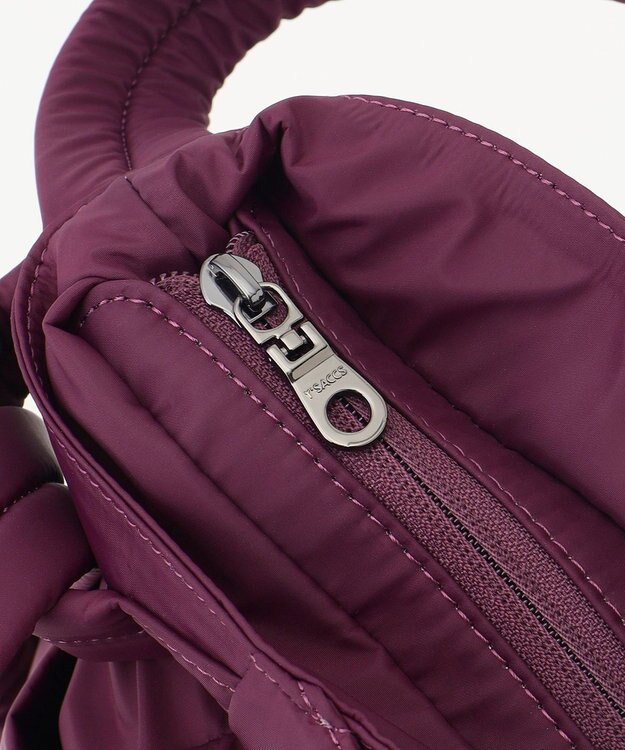 Y'SACCS 【ナイロンタフタ】トラベルショルダーリュック mini パープル