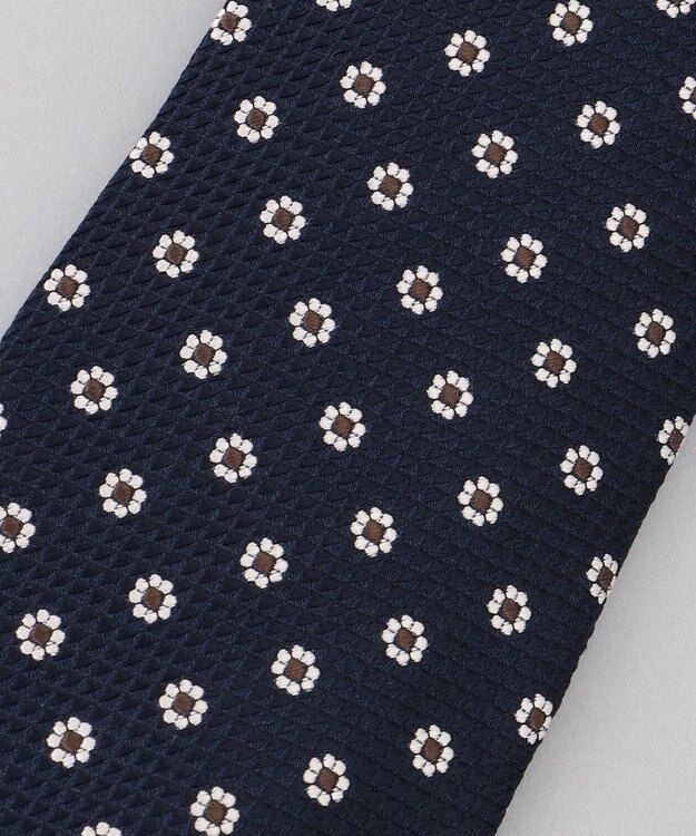 GOTAIRIKU 【日本製】西陣ネクタイ_ネイビー×ブラウン系 ネイビー系8