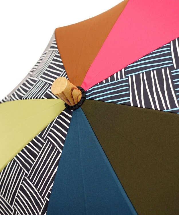 +RING 【UVカット95%以上】【UPF50＋】プラスリング レディース向け 晴雨兼用（長ショート） MLT T1299 マルチカラー