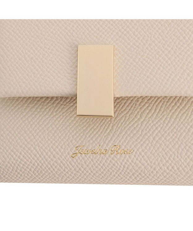 ACE BAGS & LUGGAGE 【新色登場】 Jewelna Rose ブリヨン 本革 二つ折り財布 15142 オフホワイト