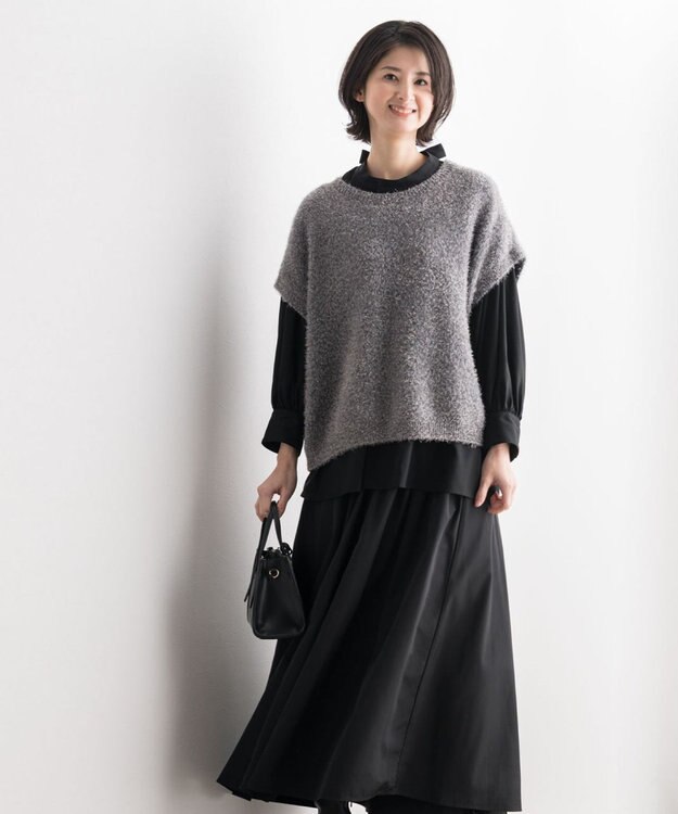 ONWARD Reuse Park 【23区】ブラウス秋冬 ブラック