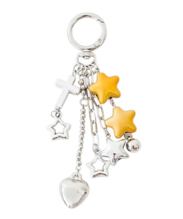 WEGO スタークロスミックスキーホルダー イエロー