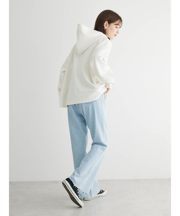 Green Parks ベイマックス／ワンポイントワッペンパーカー White