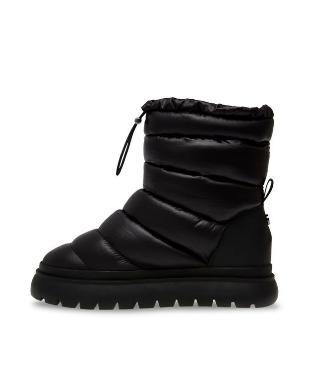 STEVE MADDEN ICELAND キルティングブーツ ブラック