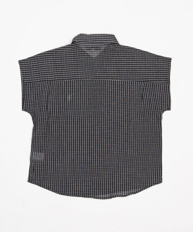 WEGO U.S. POLO ASSN.別注 フレンチスリーブシャツ ブラック